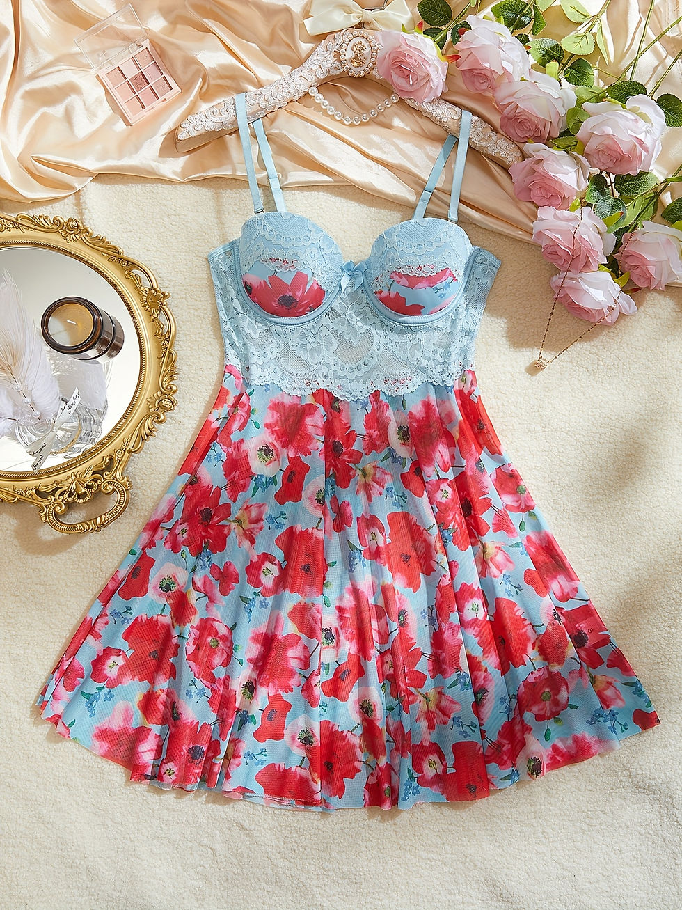 Thumbnail: Silhouette Intimates Radient One-Piece Lingerie 