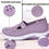 Thumbnail: The Shoe Platform Stichou Women's Woven Orthopedic Breathable Soft Shoes