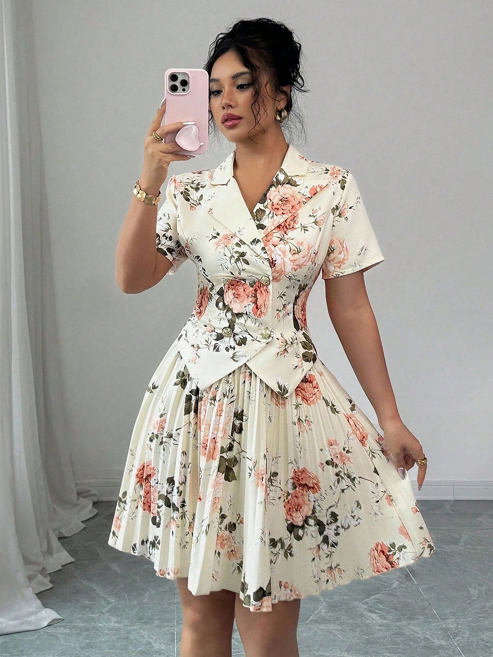 Thumbnail: Kutesy Kulture Bossy Skirt Set
