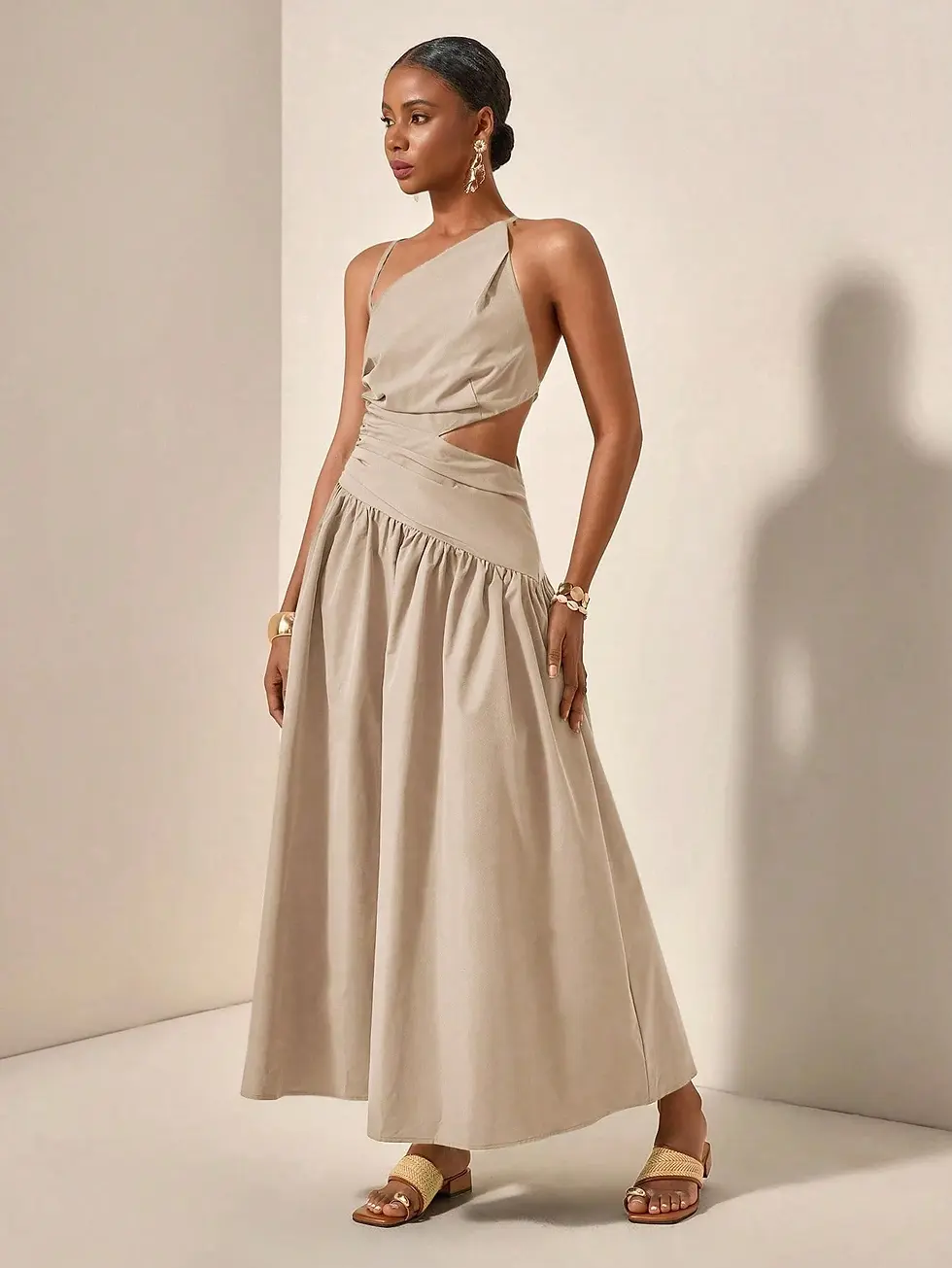 Thumbnail: Kutesy Kulture Fatima Long Dress