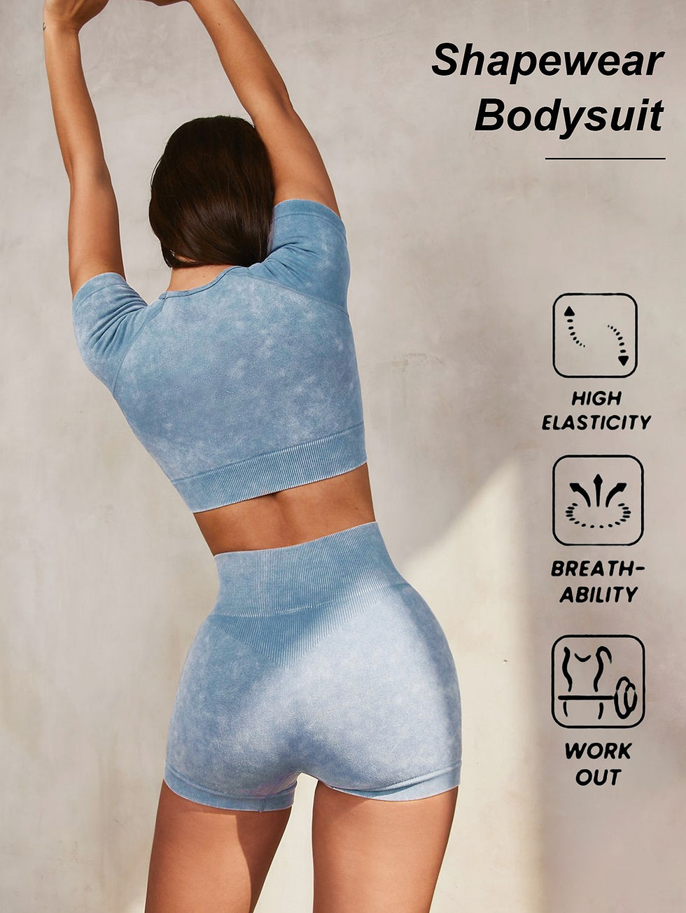 Thumbnail: Kutesy Kulture Crop Top and Shorts Set