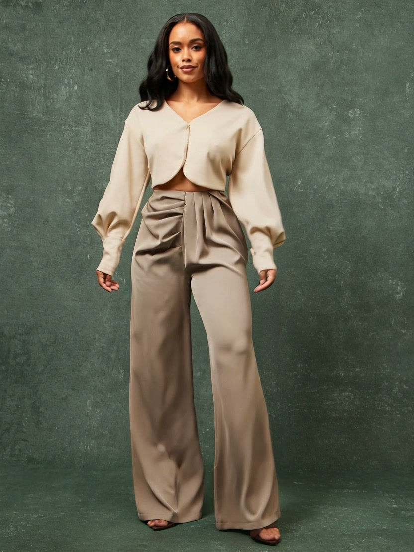 Thumbnail: Bizarre Bottoms Vixen Pleated Flare Pants