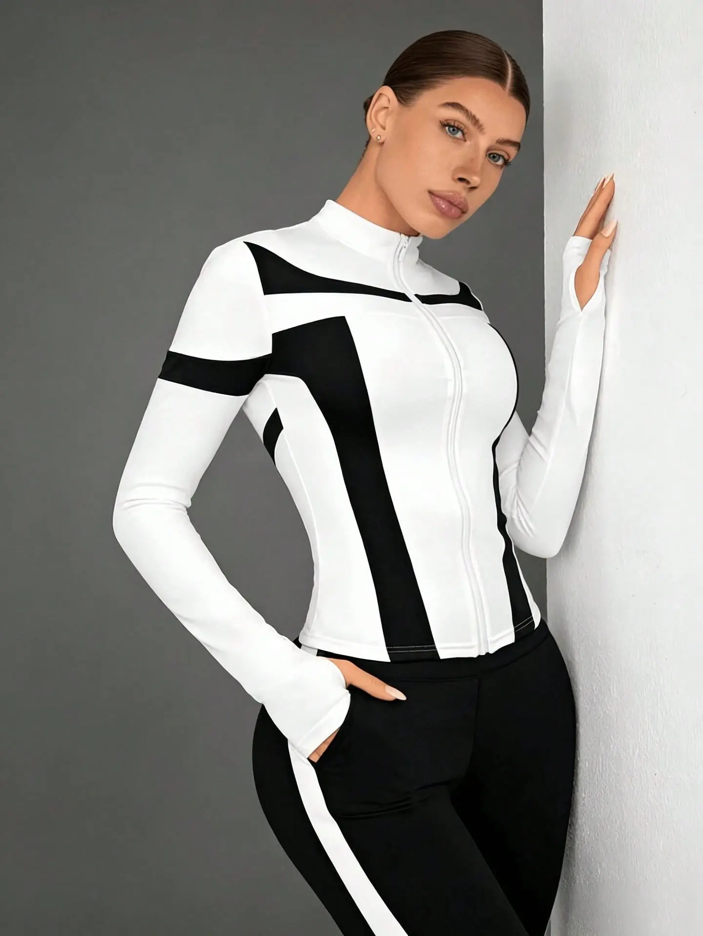 Aerobfit Slim-Fit Workout Jacket (Only)