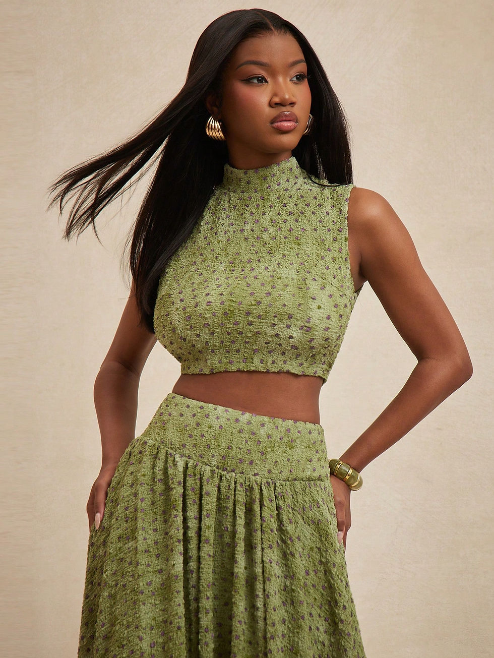 Thumbnail: Kutesy Kulture Rio Top And Skirt Set