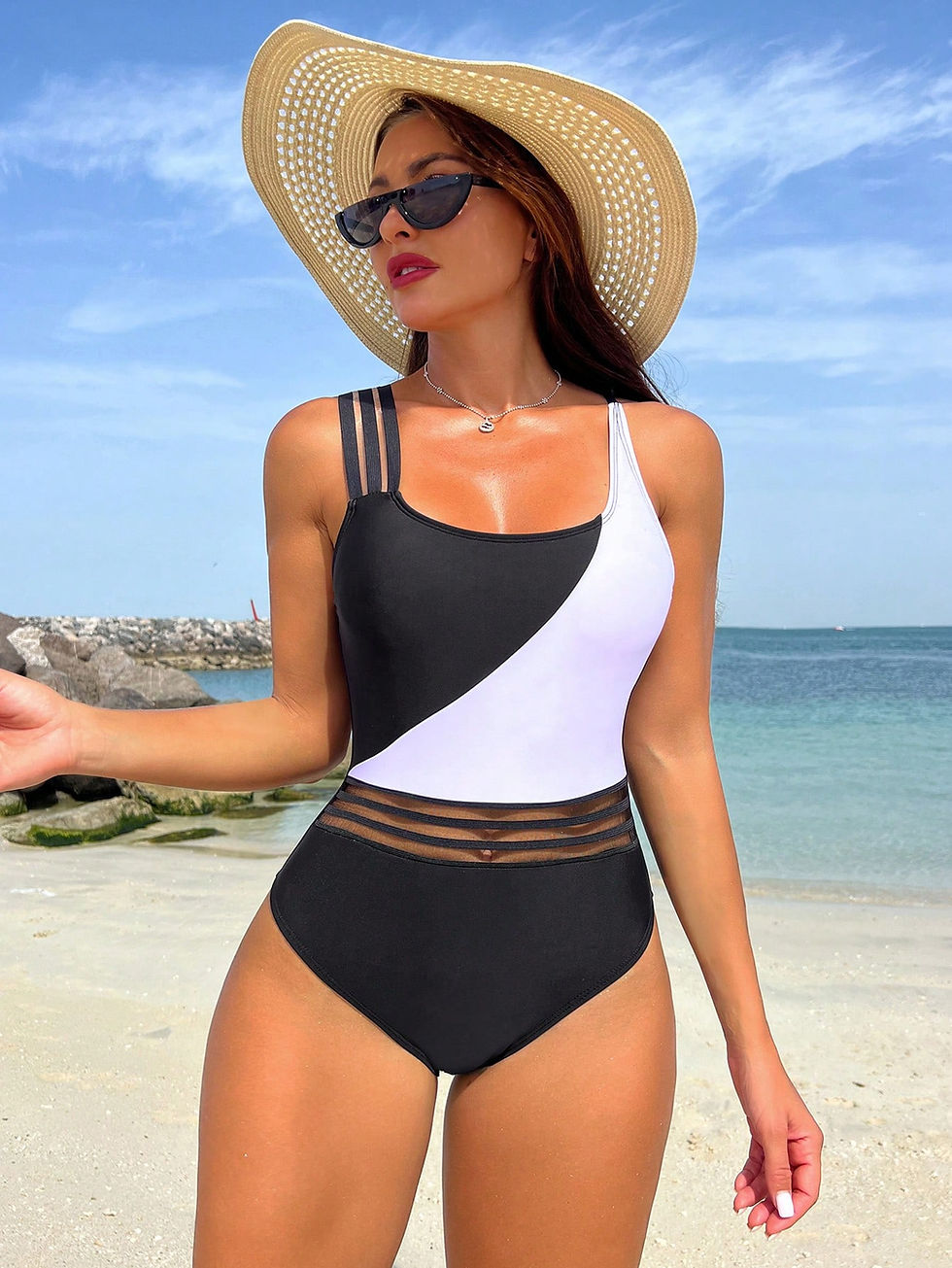 Thumbnail: Signature Swim Zen One Piece Swimsuit