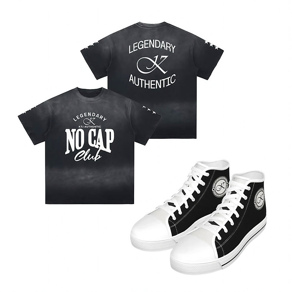 Thumbnail: K7J No Cap Club T-Shirt Set