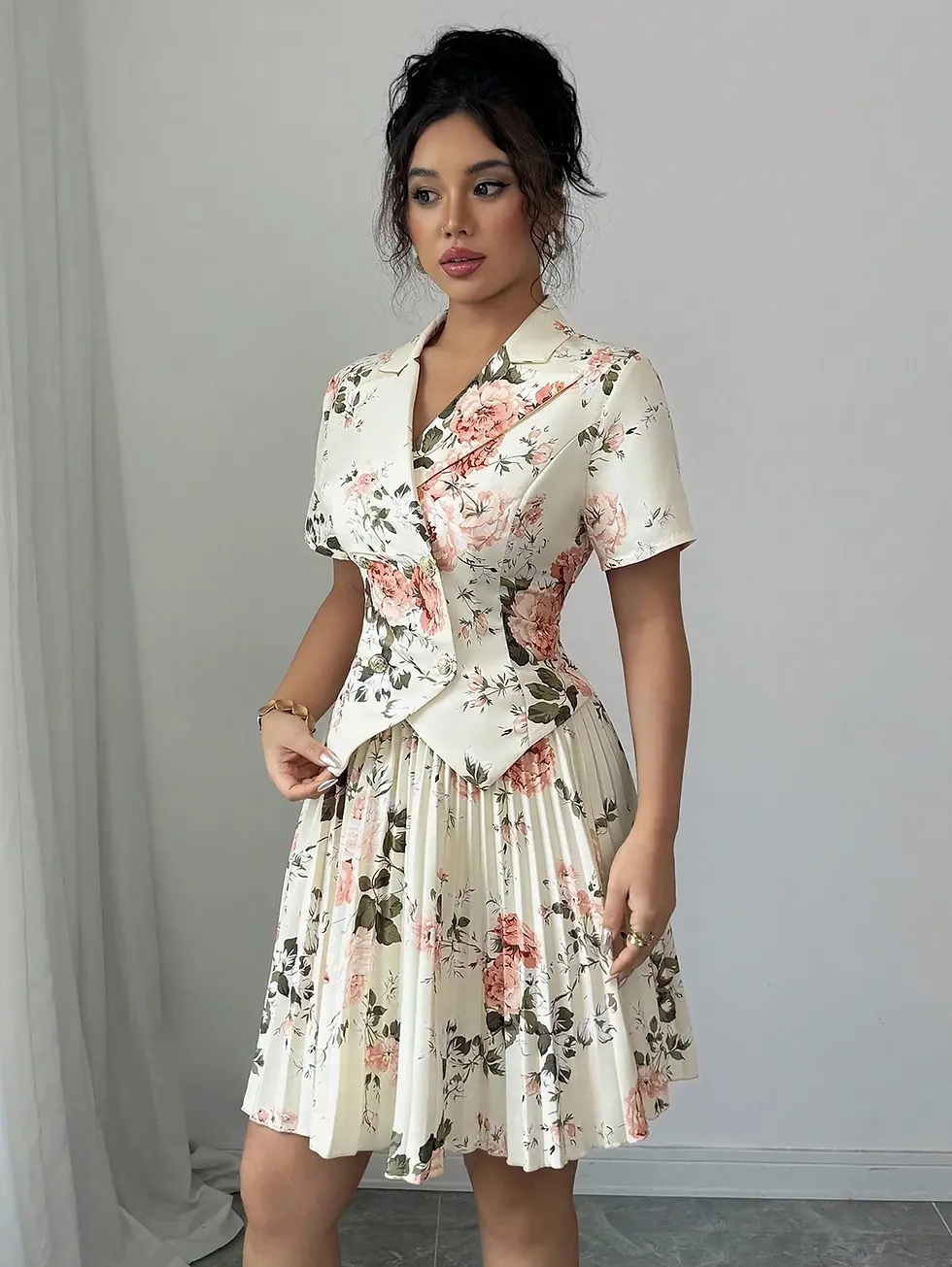Thumbnail: Kutesy Kulture Bossy Skirt Set