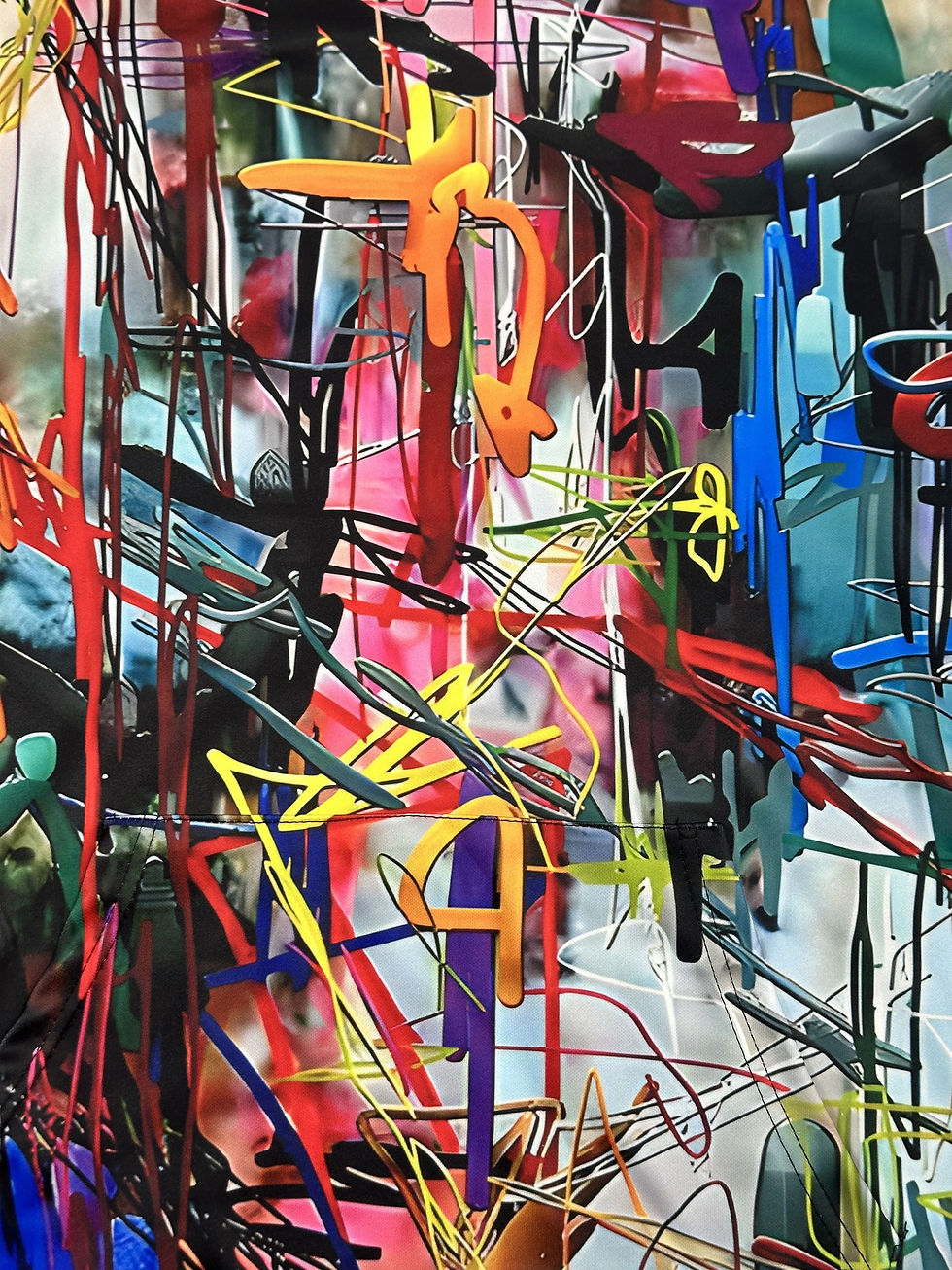 Thumbnail: Authentic Hoodz Spray Paint Me Hoodie