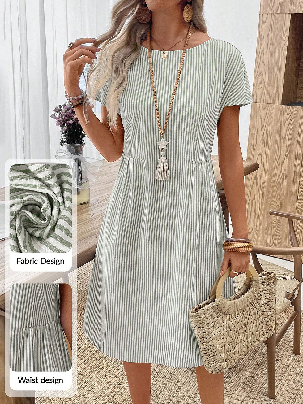 Thumbnail: The Social Woman Casual Stroll Dress