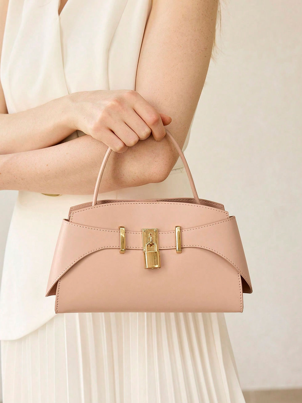 Thumbnail: Simplee Bagz PU Leather Tote Handbag
