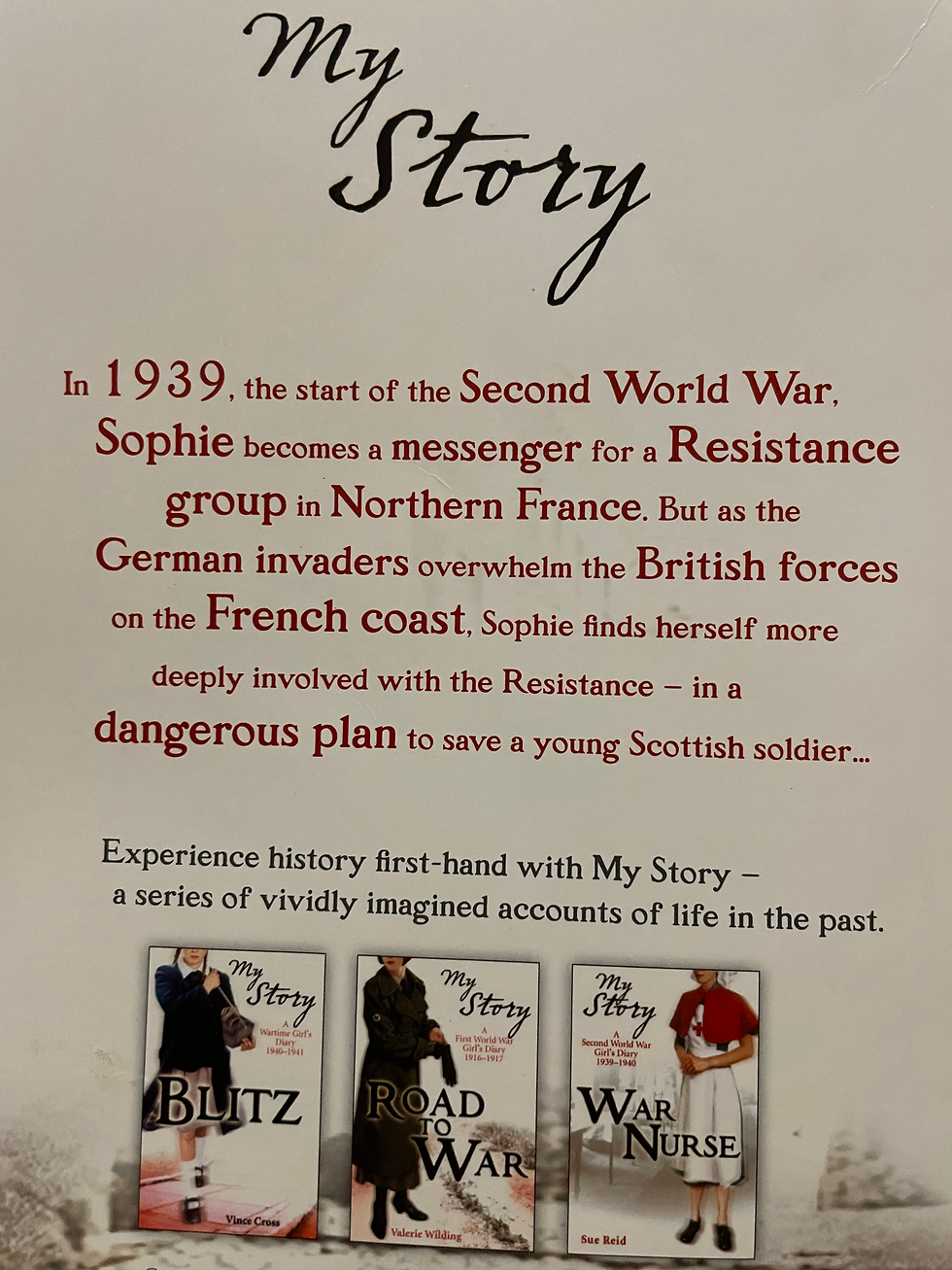 Thumbnail: Sophie’s Secret War (My Story) A Second World War Girl’s Diary 1939-1940 