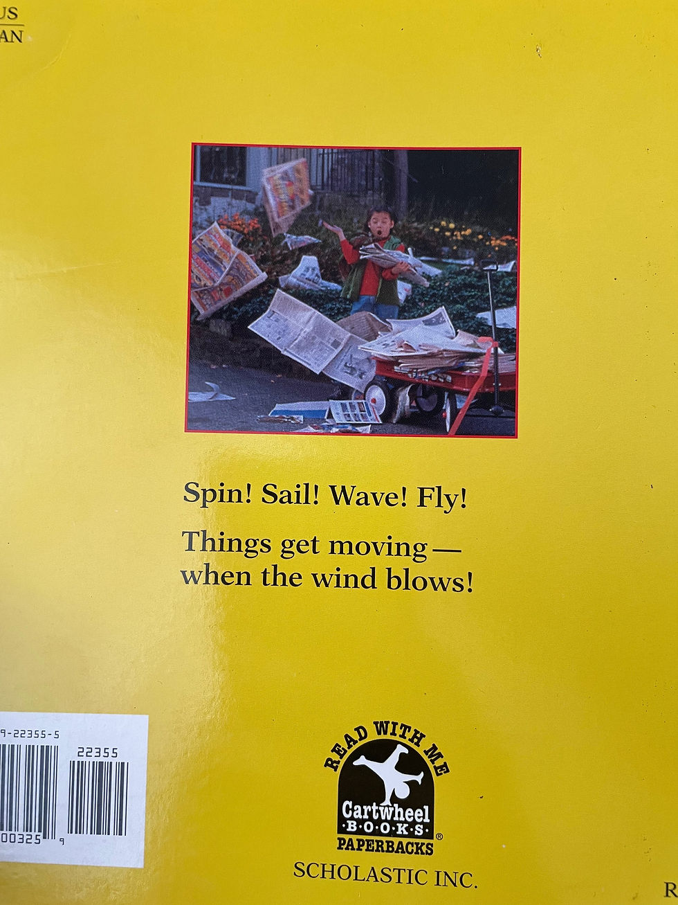 Thumbnail: When the Wind Blows (Scholastic) by Amy & Richard Hutchings