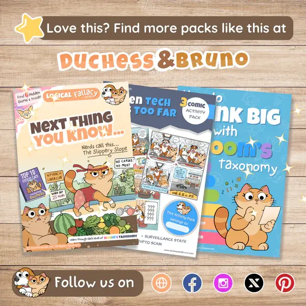 Thumbnail: Moving The Goalpost Fallacy Activity Pack