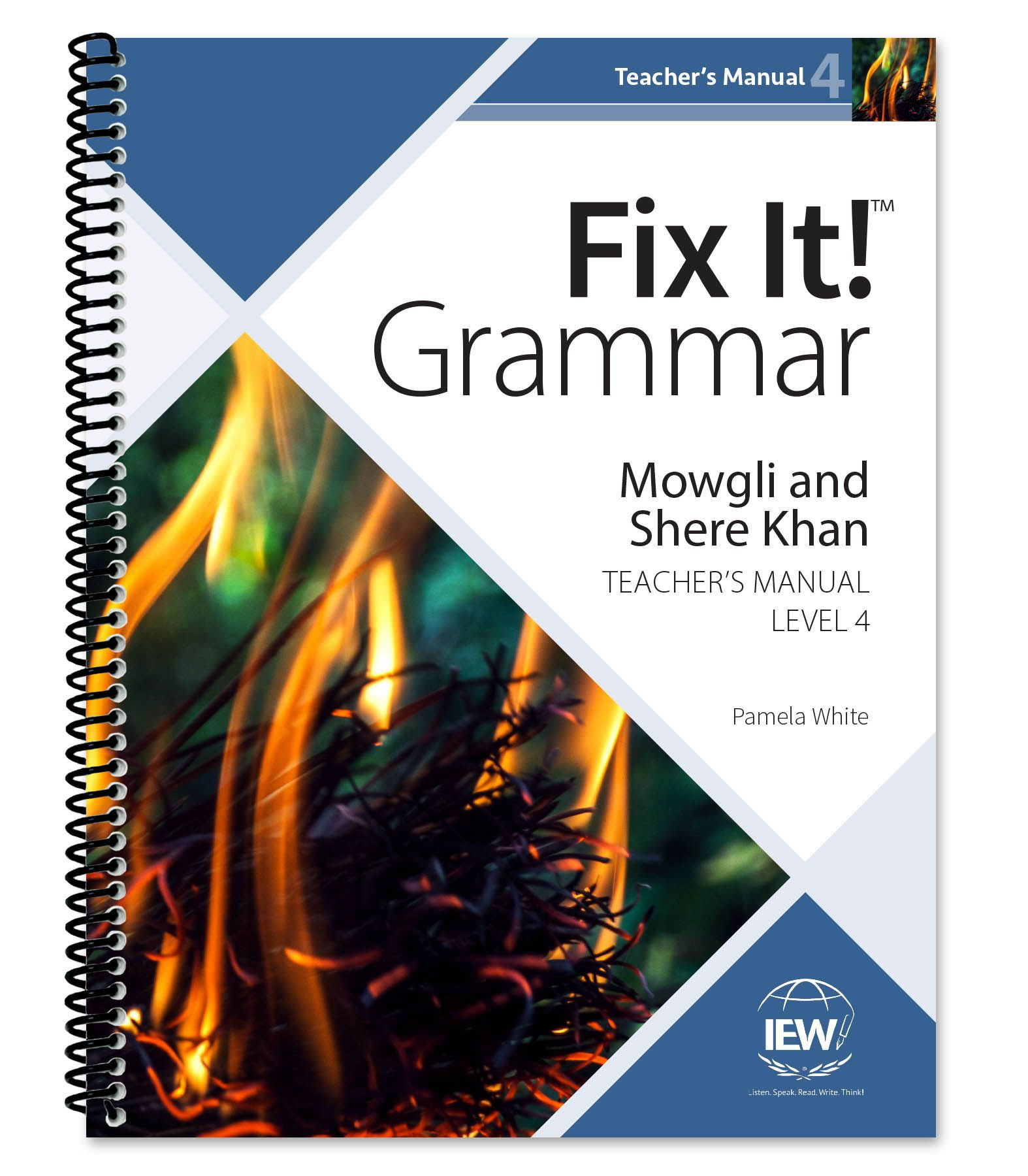 Fix It! Grammar: Level 4 Mowgli and Shere Khan (Teacher's Manual)