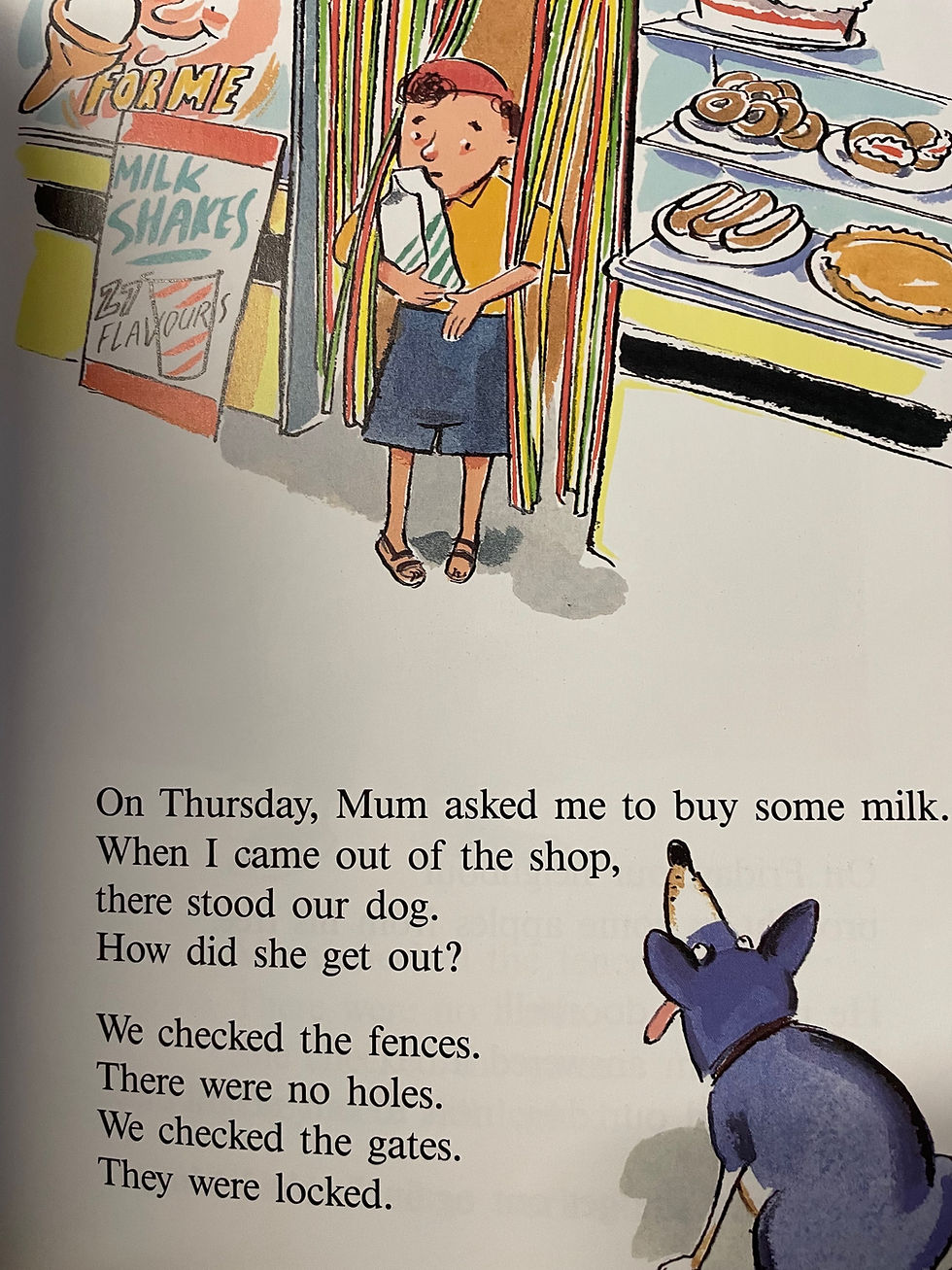 Thumbnail: There Stood Our Dog by Anne Hougton (Nelson)