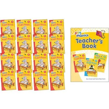 Jolly Phonics Pupil Book 1 Classroom Kit Precursive