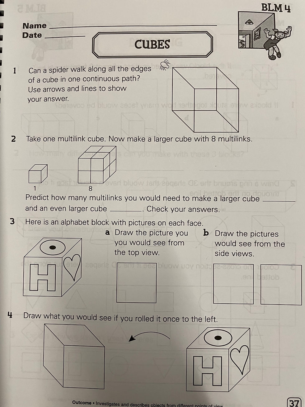 Thumbnail: Targeting Maths Space & Chance & Data BLMs Lower Primary