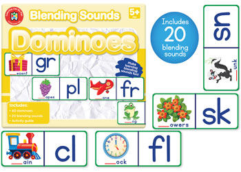 Blending Sounds Dominoes Game