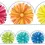Thumbnail: Giggle & Grow Rainbow Scalloped Pom Poms Border