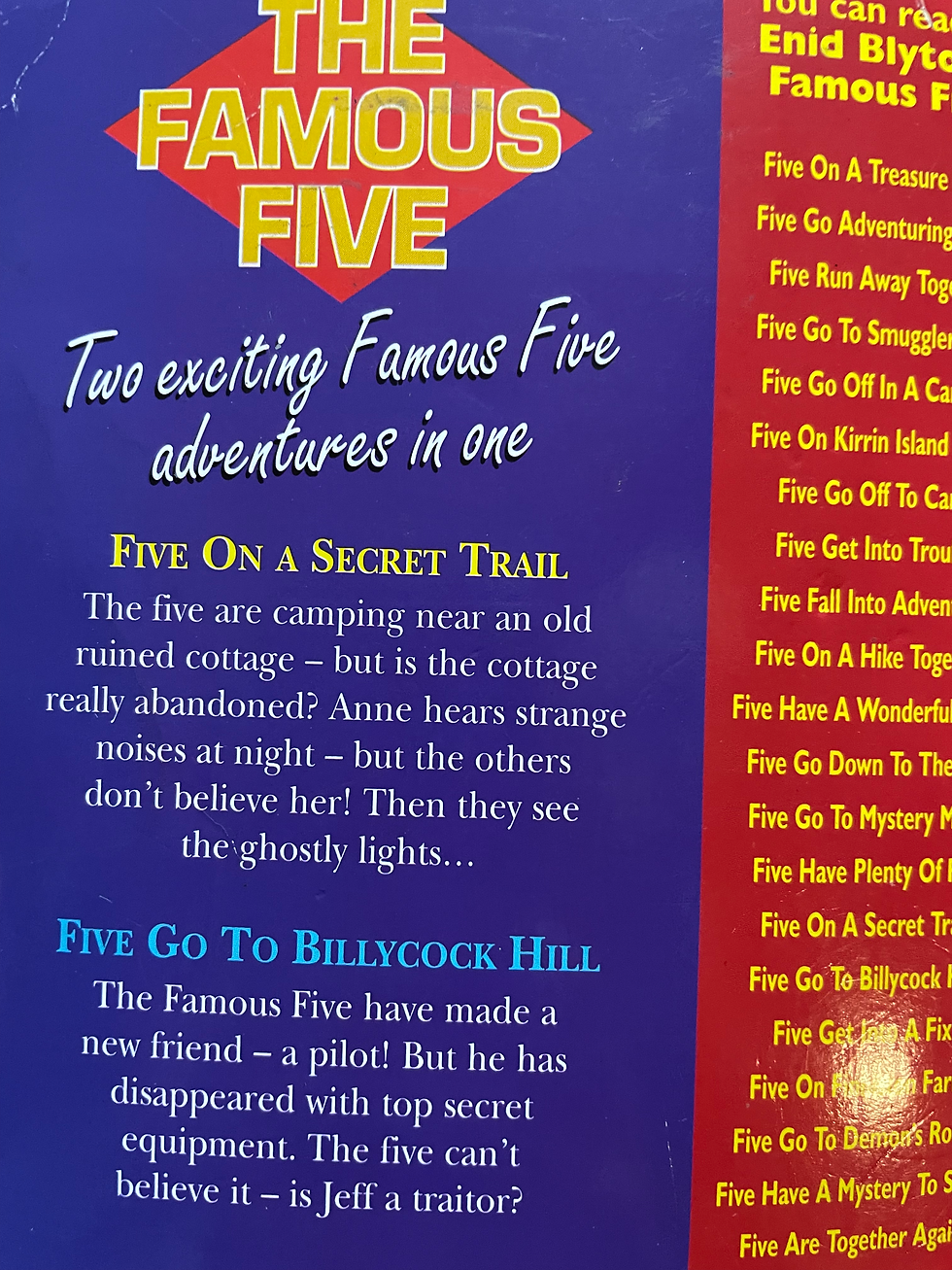 Thumbnail: The Famous Five by Enid Blyton