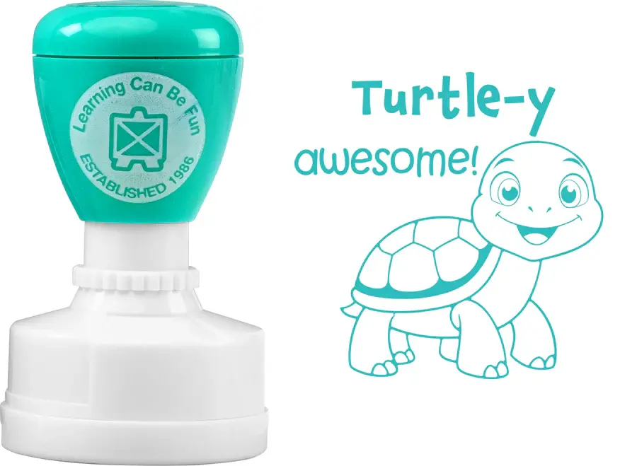 Turtle-y Awesome Merit Stamp