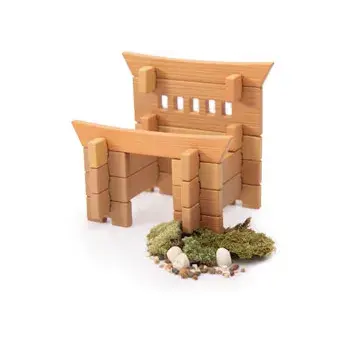 Thumbnail: Table Top Notch Blocks Eastern 87 Piece Set