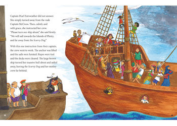 Thumbnail: Pearl Fairweather, Pirate Captain by Jayneen Sanders