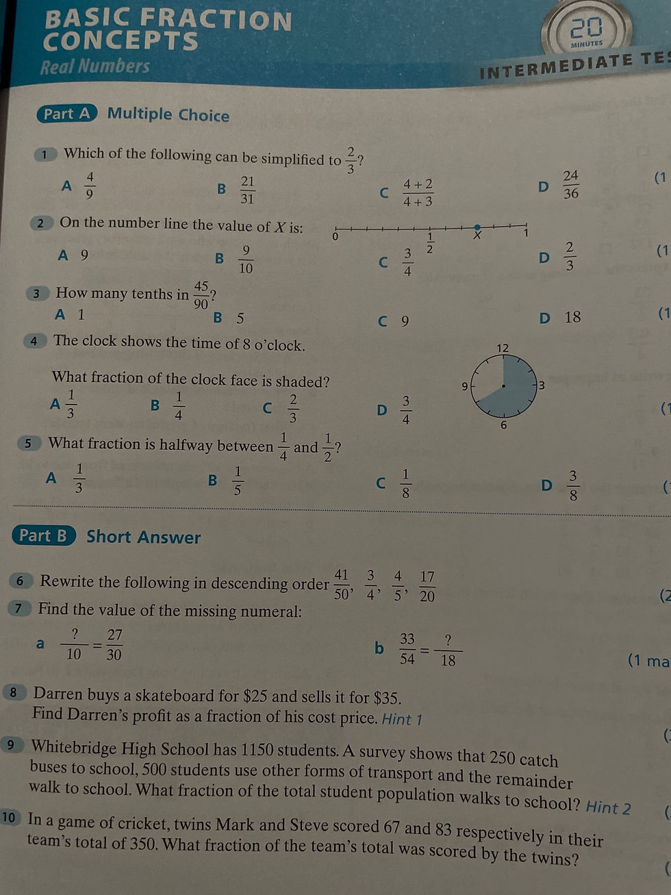 Thumbnail: Excel Smart Study Mathematics  Year 7