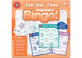 Thumbnail: Learning Can Be Fun Tell the Time Bingo!