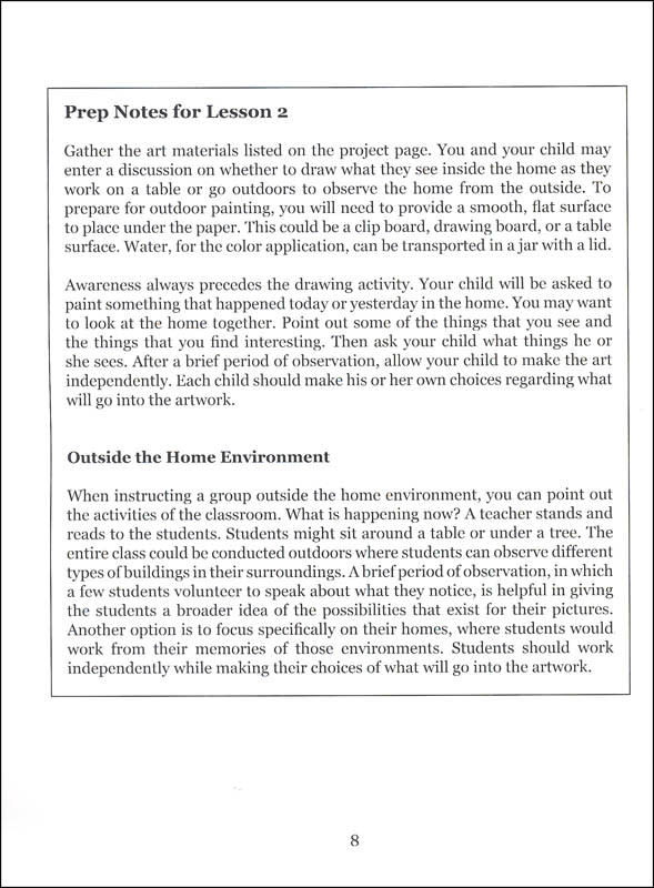 Thumbnail: ARTistic Pursuits K-3 Volume 1: Art for Children, Building a Visual Vocabulary