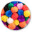 Thumbnail: Bright Pom Poms 300p Assorted Colours & Sizes