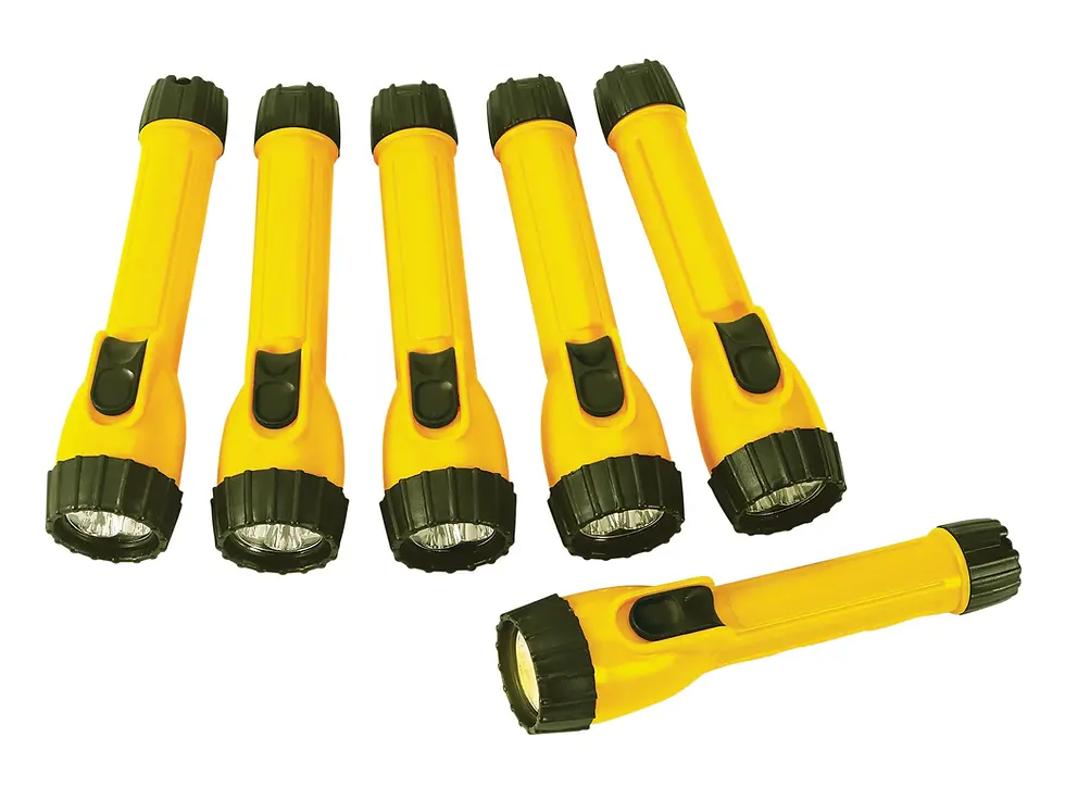 Child-Sized Flashlights - Pack of 6