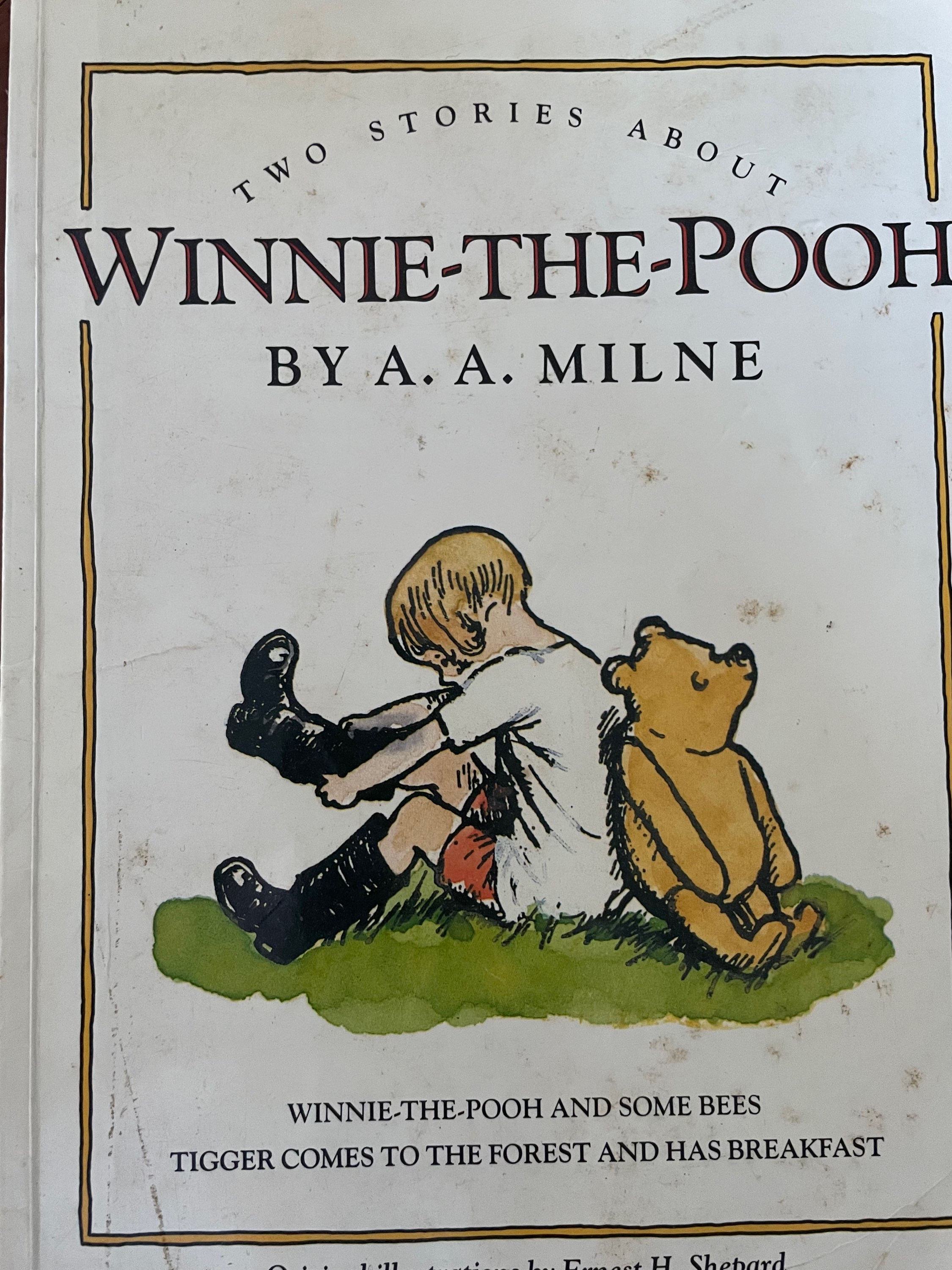 Two Stories About Winnie-The-Pooh by AA Milne 