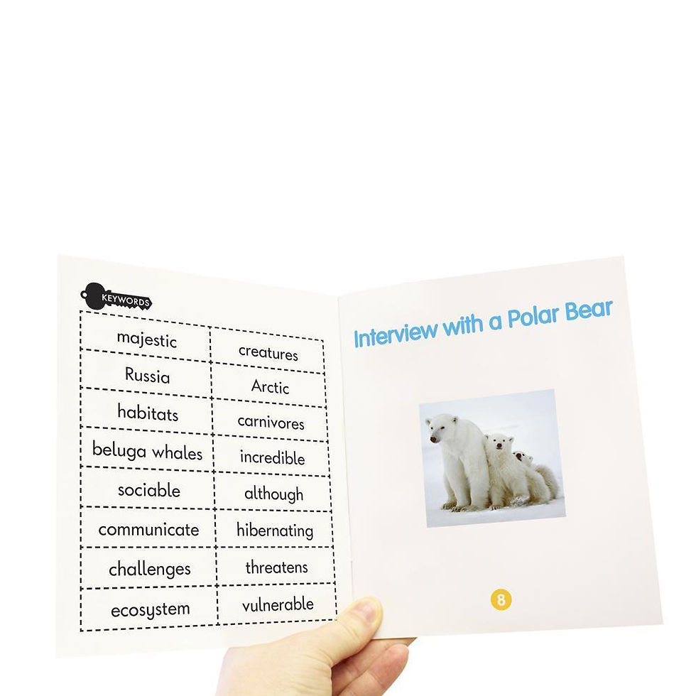 Thumbnail: Level 10 Gold Non-Fiction Fantail Readers Junior Learning 8 pack