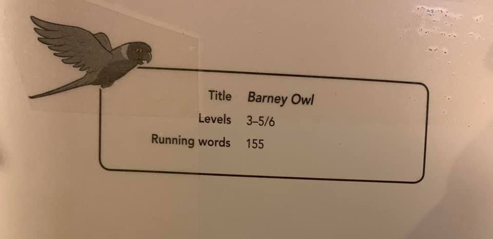 Thumbnail: Barney Owl (Thomson Nelson) Level 6