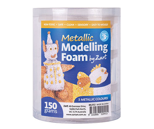 Modelling Foam Rocks Modelling Foam 150g (3 x 50g) Metallic | TEW