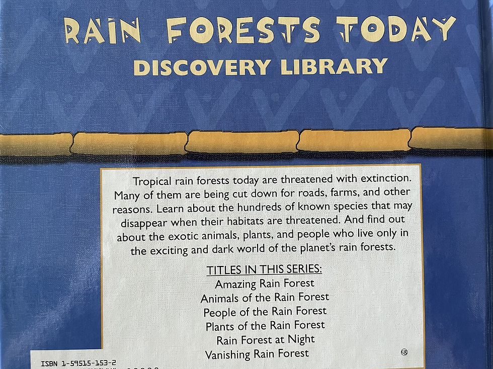 Thumbnail: People of the Rainforest (Hardcover)