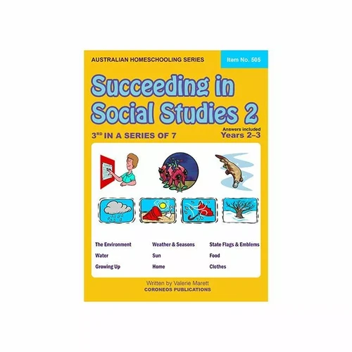 Succeeding in Social Studies 2 - Years 2-3 | TEW