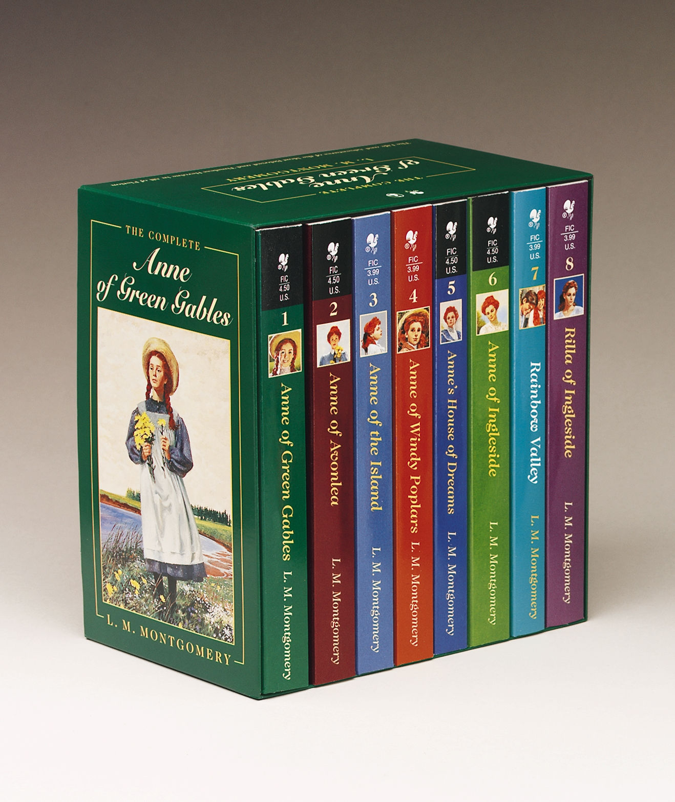 Anne of Green Gables, Complete 8-Book Box Set by Lucy Maud Montgomery