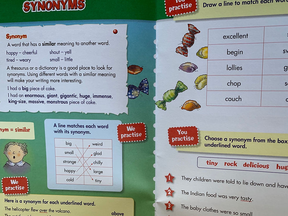 Thumbnail: Back to Backs Grammar & Punctuation Year 3 Ages 8-9 