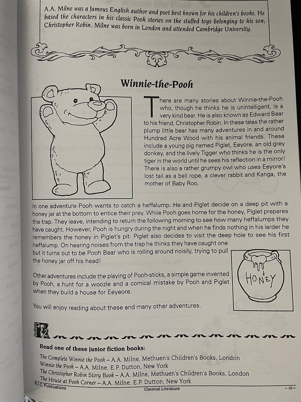 Thumbnail: Classical Literature Middle Grades