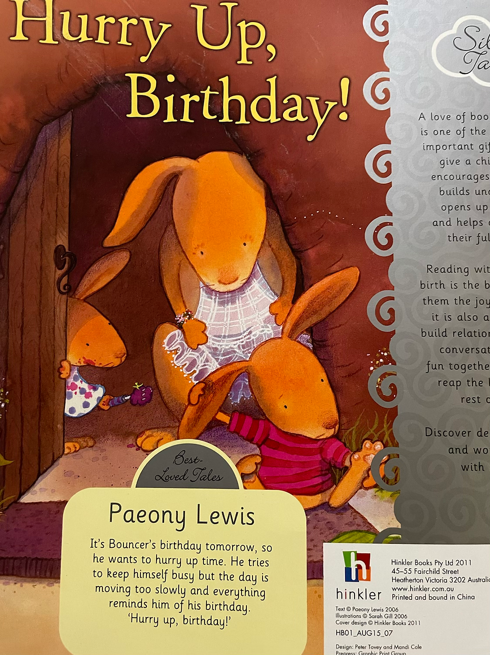 Thumbnail: Hurry Up, Birthday by Paeony Lewis 