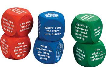 Reading Comprehension Cube Set of 6 | TEW
