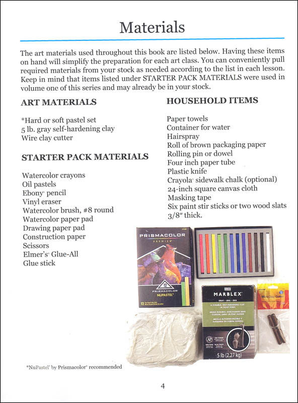 Thumbnail: ARTistic Pursuits K-3 Volume 3: Art of the Middle Ages