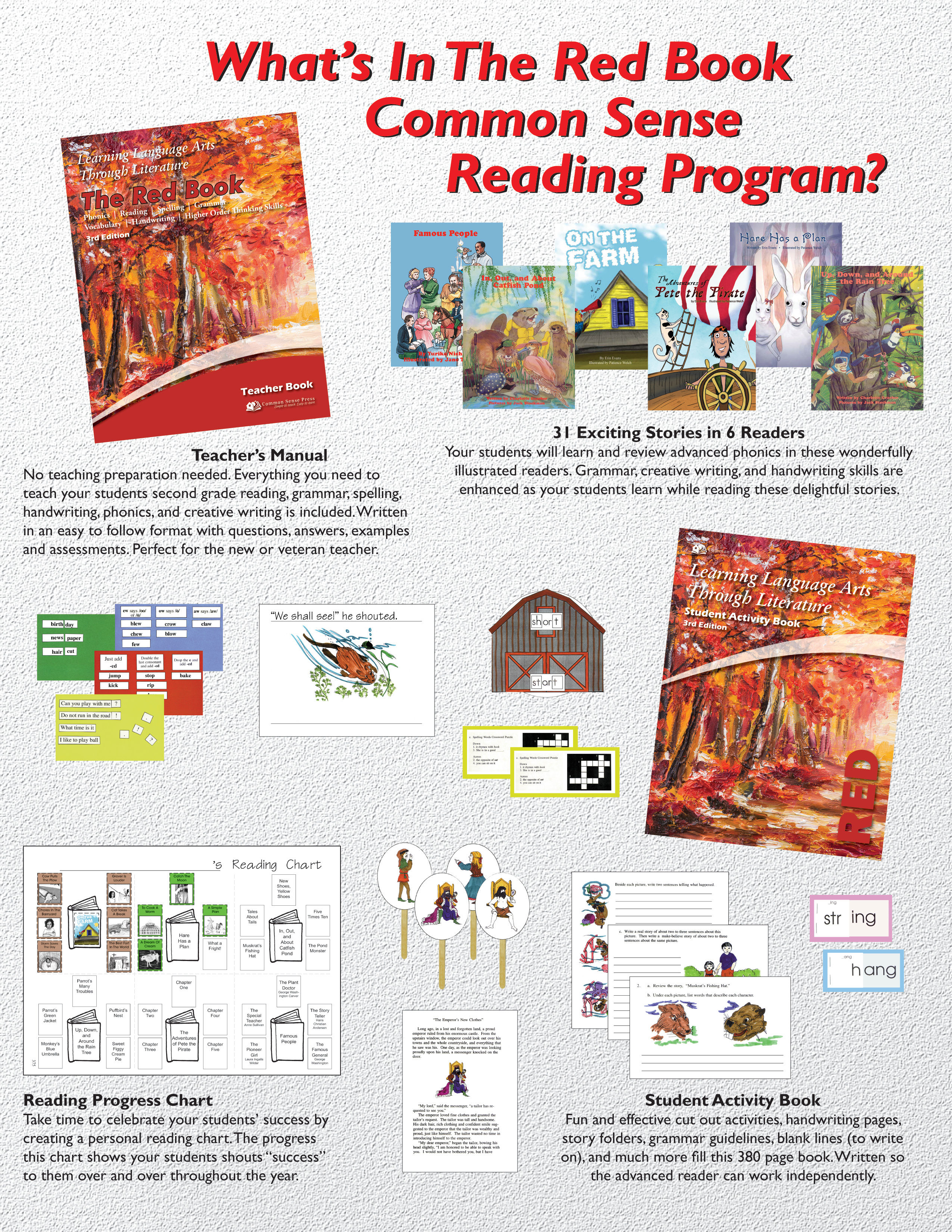 LLATL 3rd: Red Book 2nd Grade Complete Program