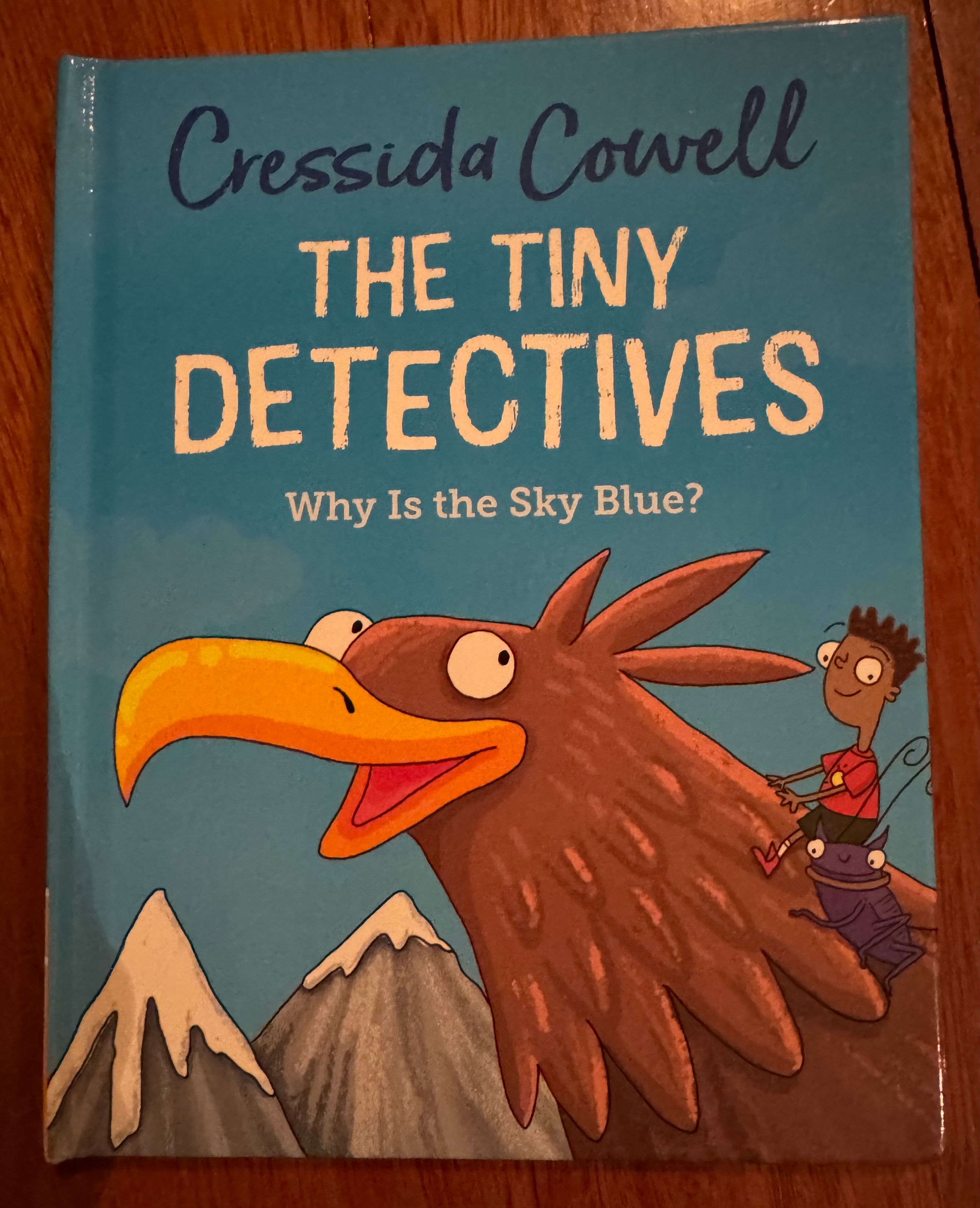 The Tiny Detective Why Is The Sky Blue? by Cressida Cowell Mini