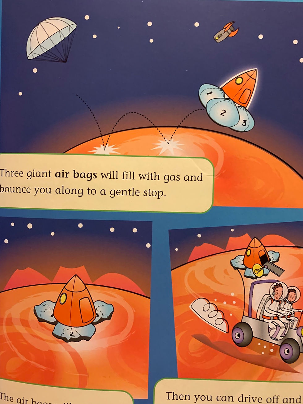 Thumbnail: Let’s Go To Mars! (Collins Big Cat) Level 21 