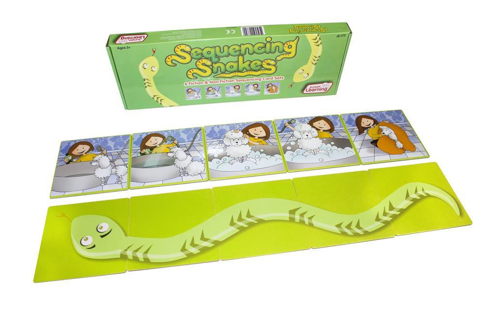 Sequencing Snakes (Junior Learning) Card Game