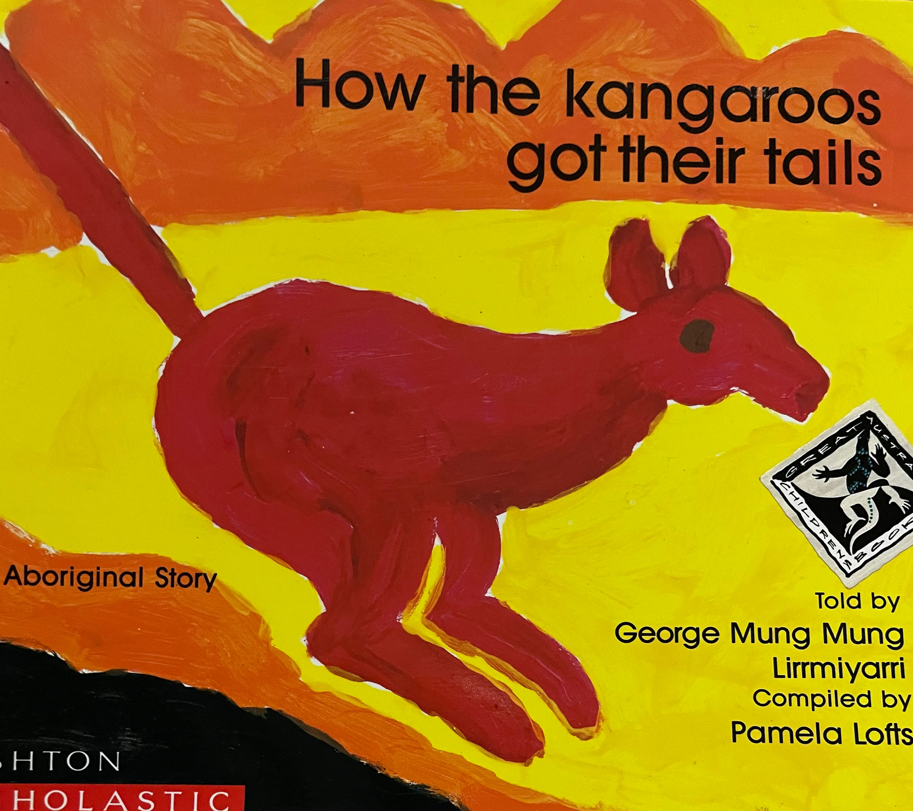 How the Kangaroos Got Their Tails by George Mung Mung Lirriyarri