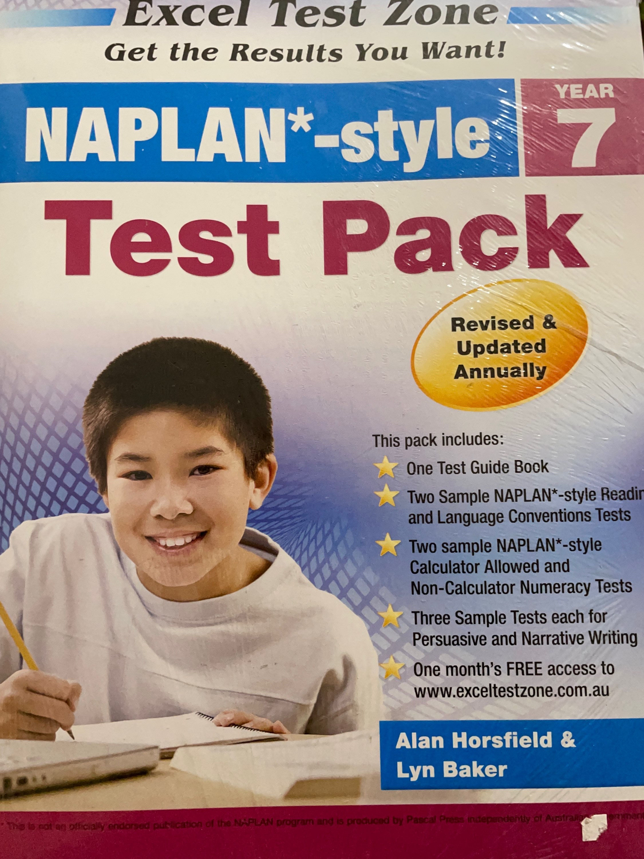 Excel Naplan-Style Test Pack Year 7